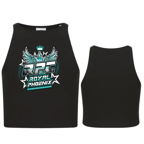 Royal Phoenix Kids´ Cropped Top (Black)