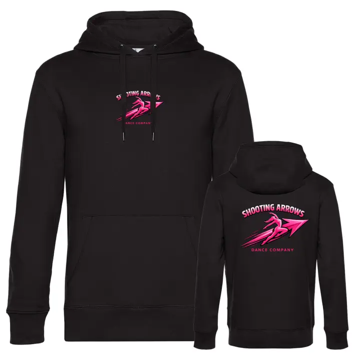 Shooting Arrows Dance Company Hoodie (Deep Black)