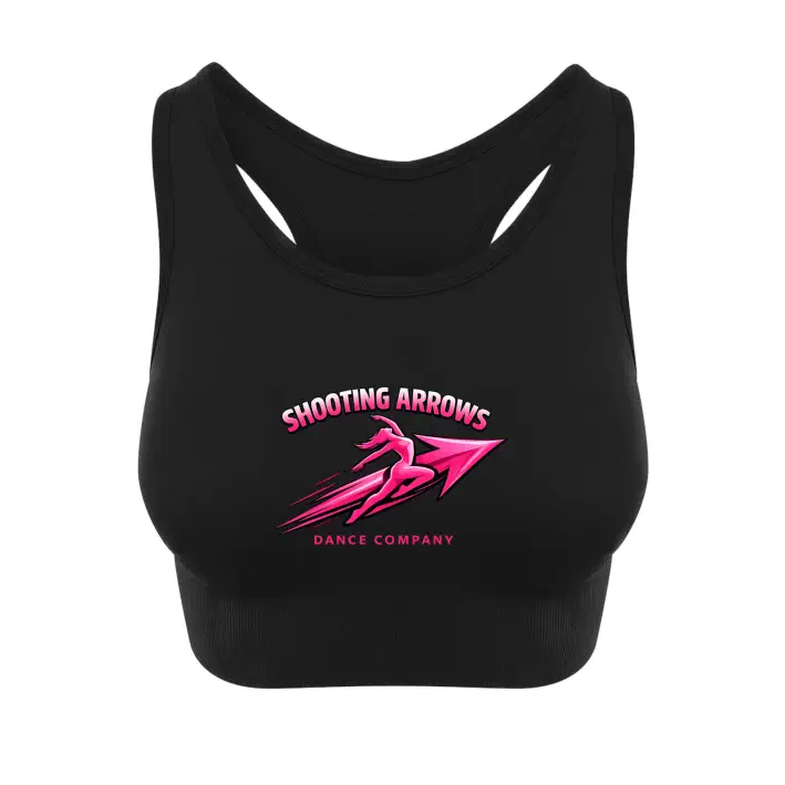 Shooting Arrows Dance Company Sporttop/Bra (Black)