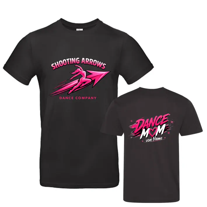 Shooting Arrows Dance Company Mom-Shirt (Black)