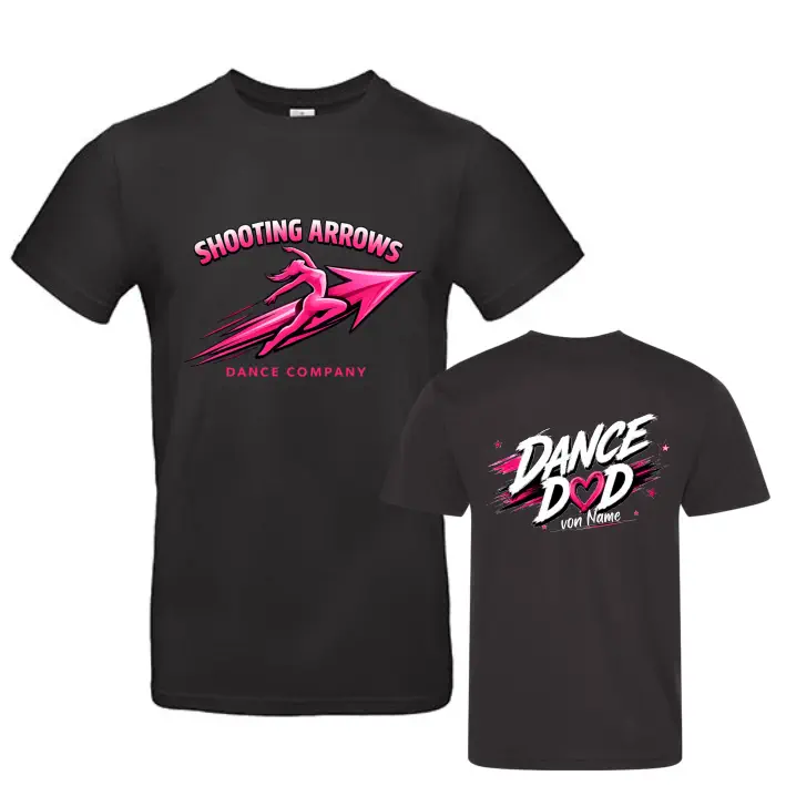 Shooting Arrows Dance Company Dad-Shirt (Black)