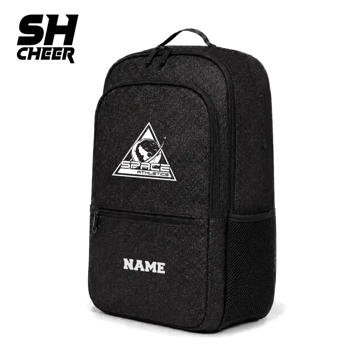 Space Athletics SHCheer Compact Glitter Backpack (Black)