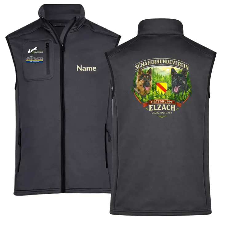 Schäferhundeverein Elzach Weste (Dark Grey)