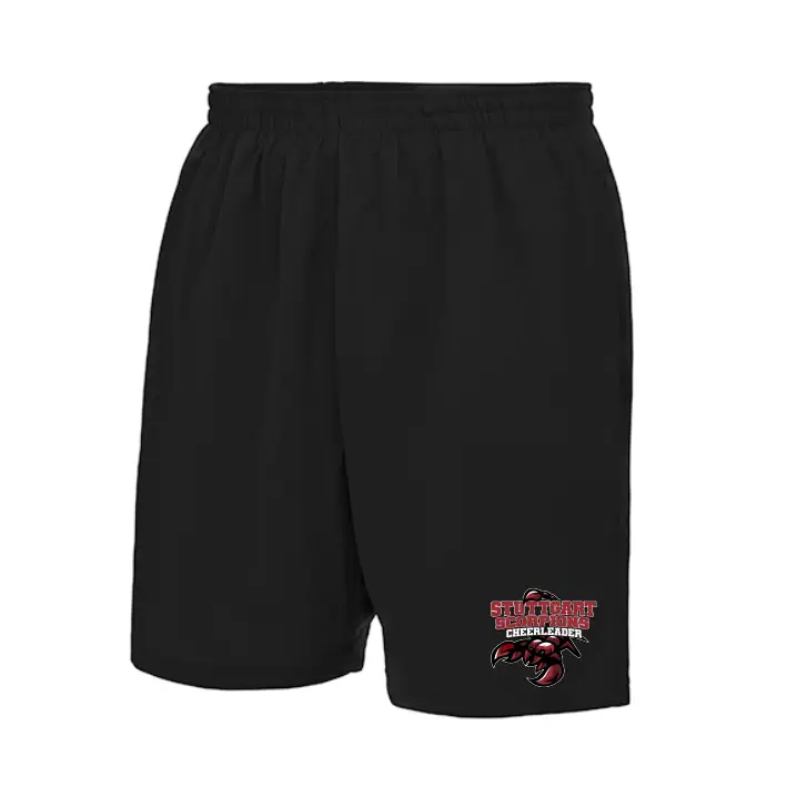 Stuttgart Scorpions Cheerleader Mens Shorts (Black)