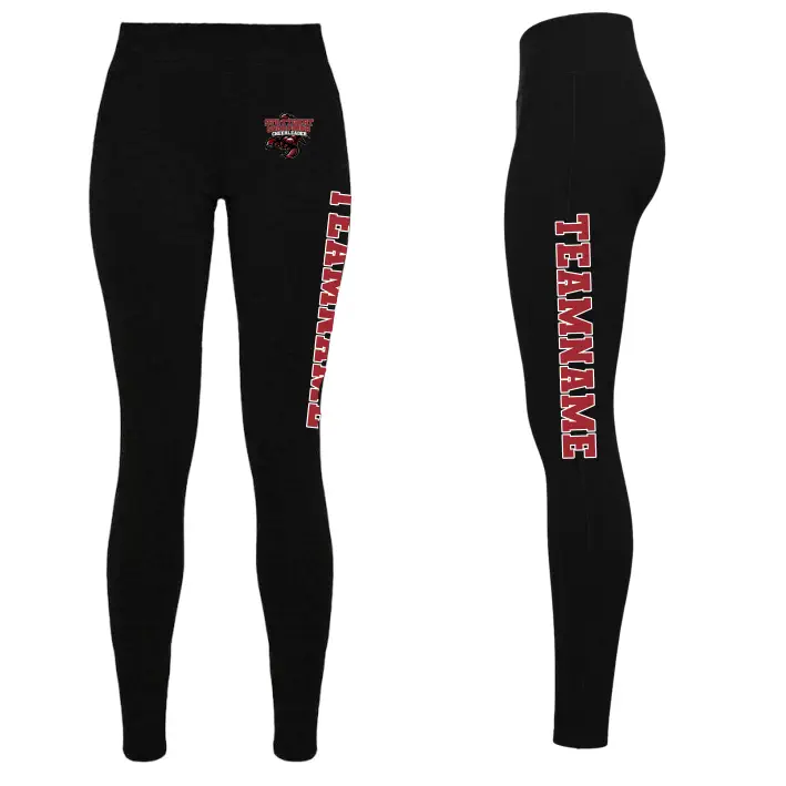 Stuttgart Scorpions Cheerleader Leggings (Jet Black)