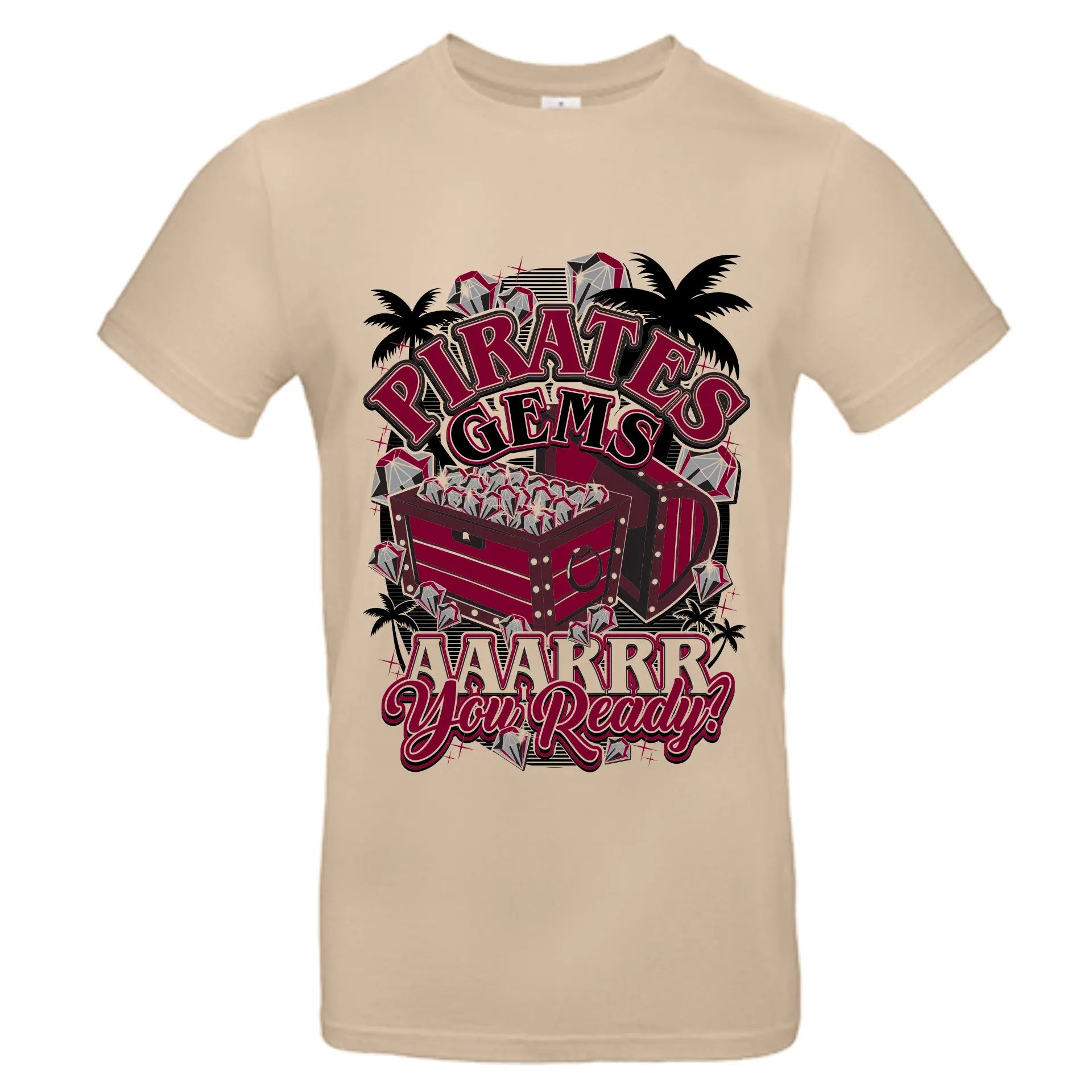 Pirates Gems Seasonshirt (Sand)