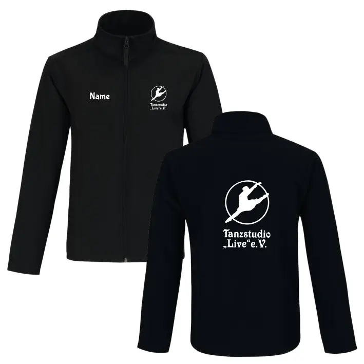 Tanzstudio Live Softshelljacke (Black/Black)