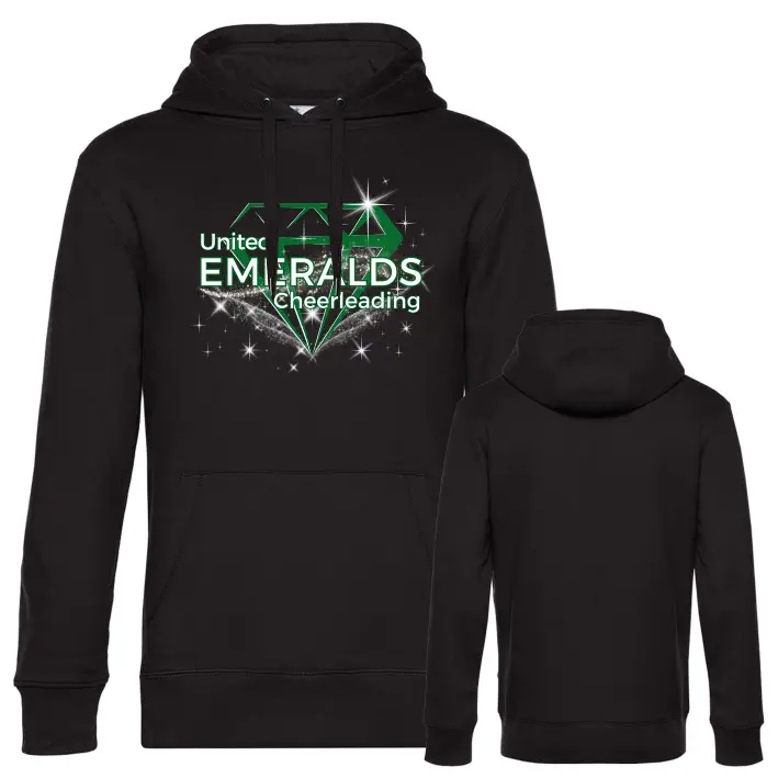 United Emeralds Hoodie (Deep Black)
