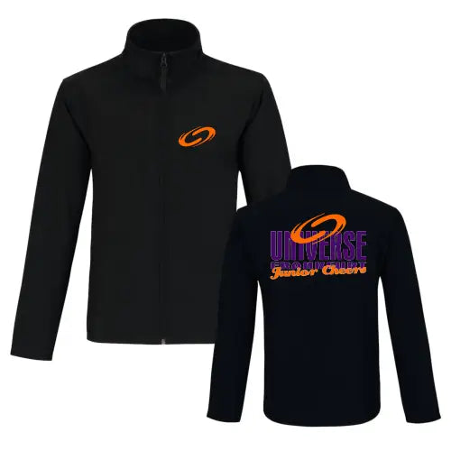 Universe Junior Cheer Softshelljacke (Black/Black)