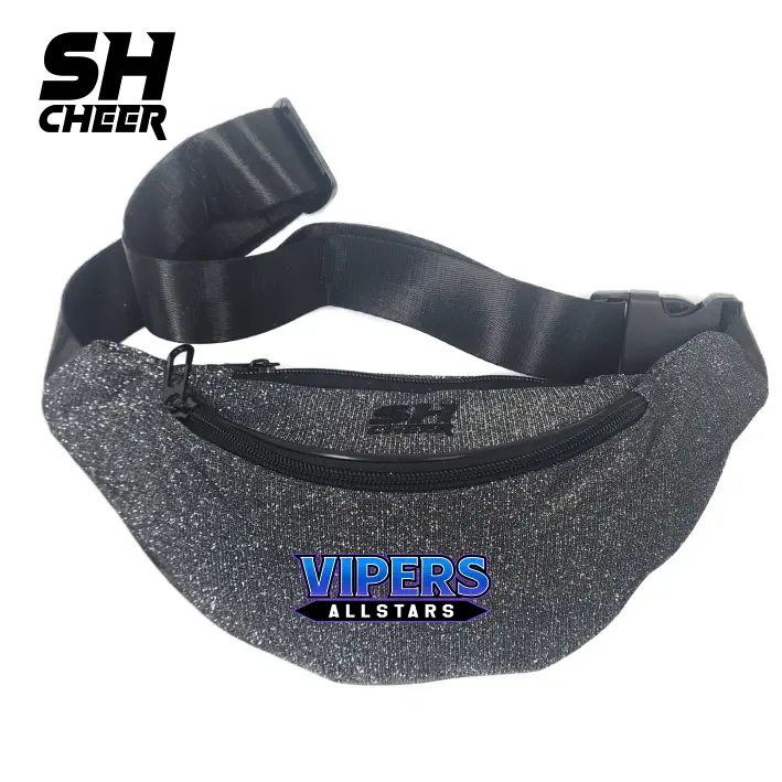 Vipers Allstars SHCheer Glitzer Belt Bag V2 (Black)