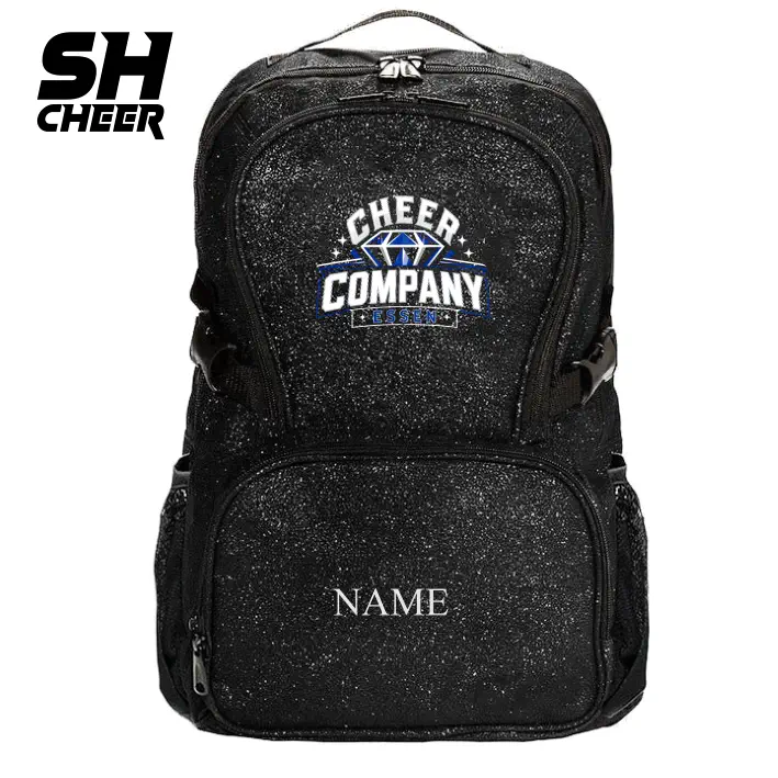 Cheer Company Essen SHCheer Glitter Backpack (Black)