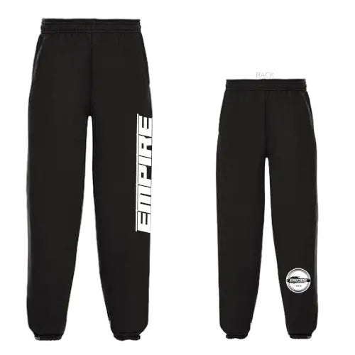 Empire Jog Pants (Black) For Kids