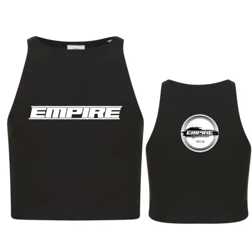 Empire Kids´ Cropped Top (Black)