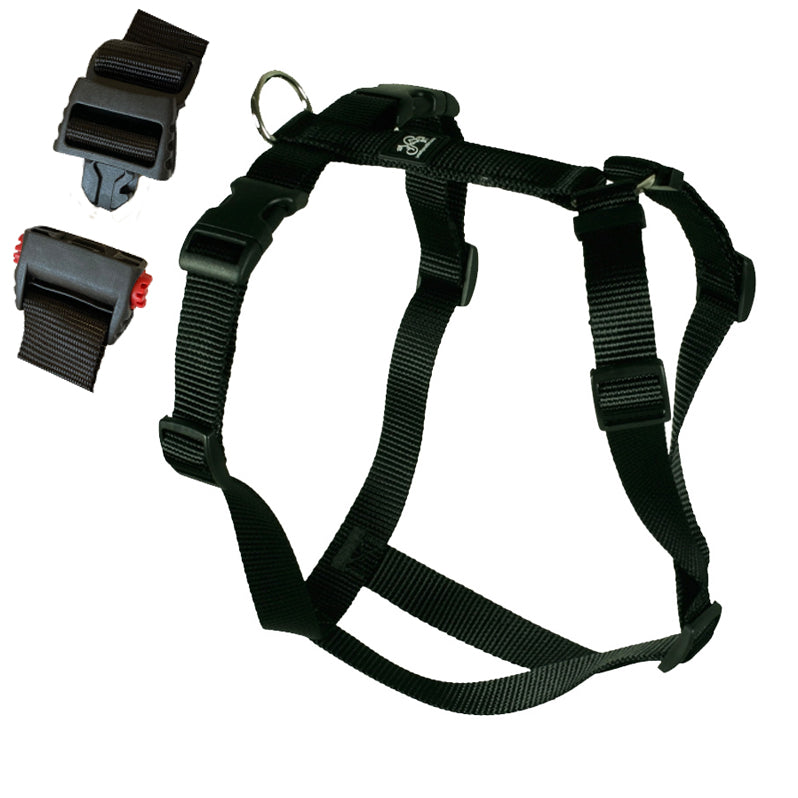 Hundegeschirr Feltmann XXL schwarz - Super Strong