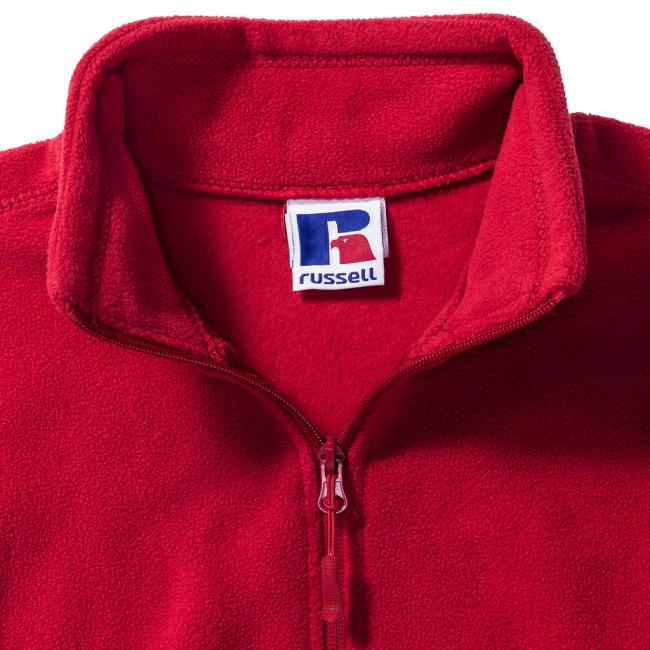 KIDS Full Zip Outdoor Fleece & KK Funken Rot-Weiß