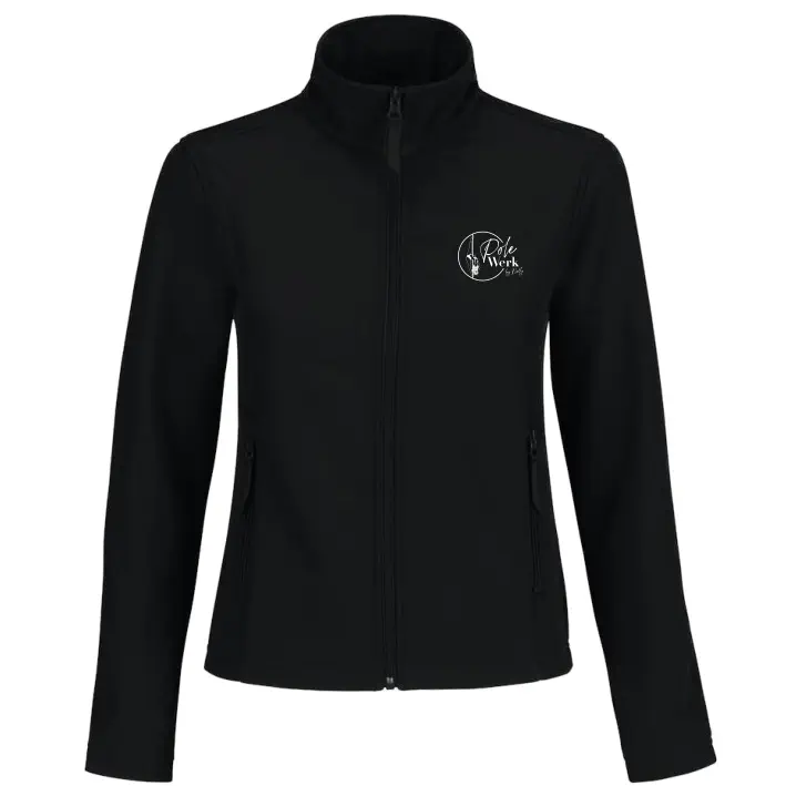 Pole Werk by Nelly Softshelljacke V2 (Black/Black)