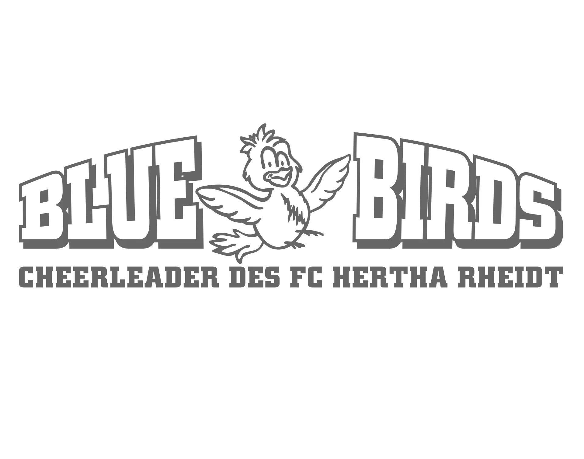 Blue Birds Cheerleader
