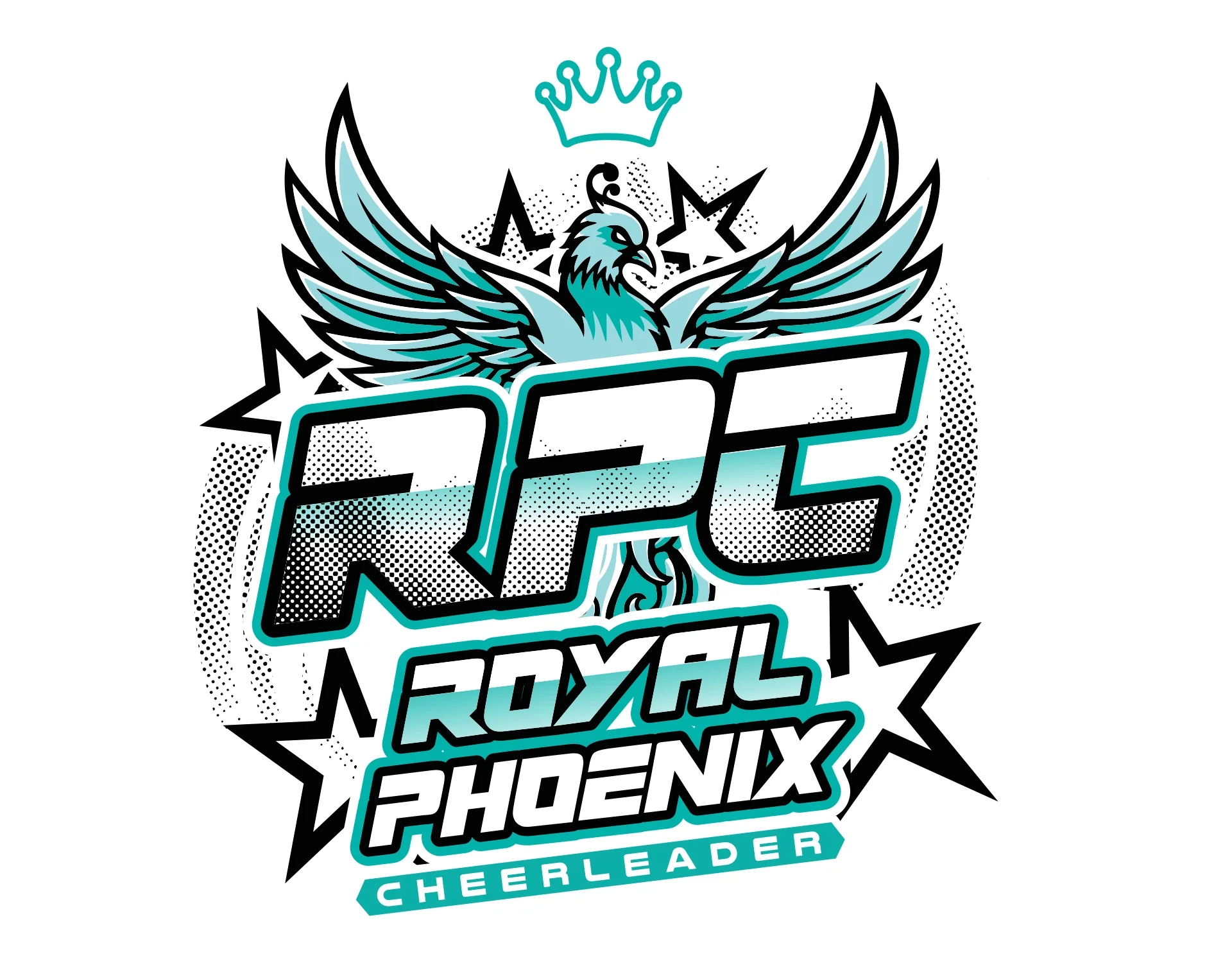 Royal Phoenix Cheerleader