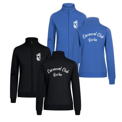 Carneval Club Berlin  Sewatjacke (Royal Blue/Black)