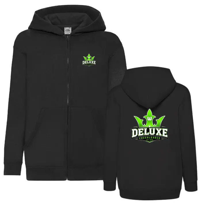 VFL Wolfsburg Deluxe Cheerleader Hooded Jacke (Black)