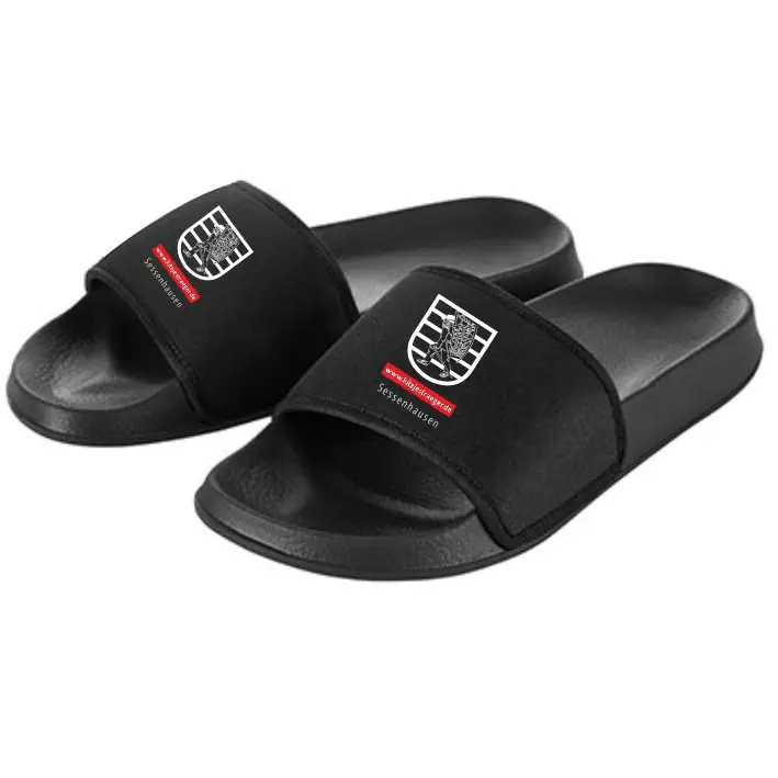 Kirmesgesellschaft Sessenhausen Badelatschen (Black)