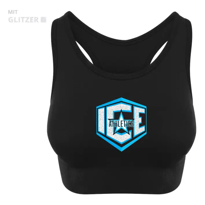 ICE Athletics Sporttop/Bra (Jet Black)