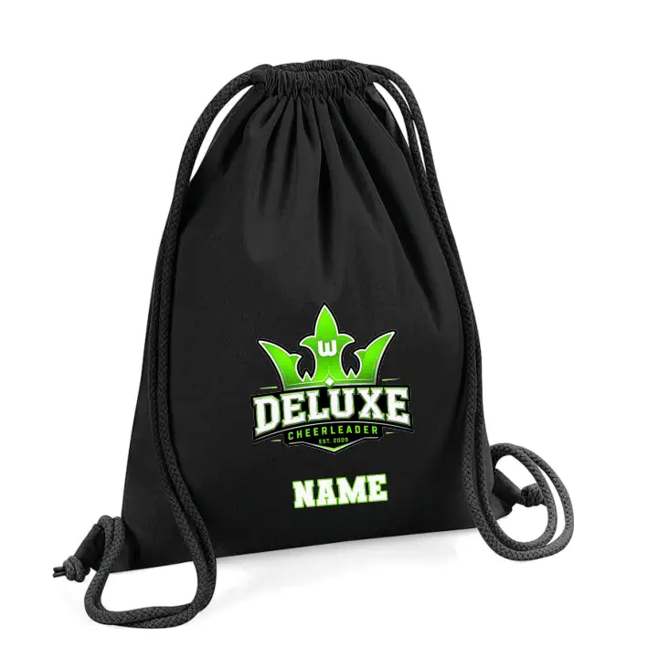 VFL Wolfsburg Deluxe Cheerleader Gymbag (Black)