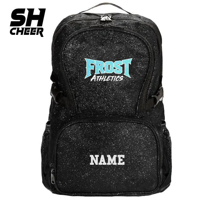 FROST Athletics Cheerleader SHCheer Glitter Backpack