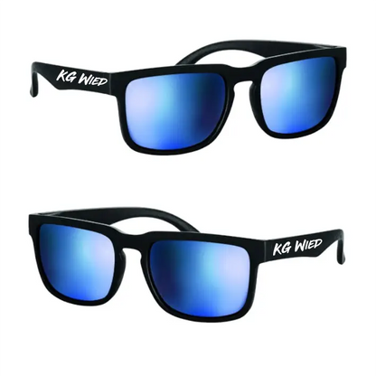 KG Wied Sonnenbrille (Black/Black verspiegelt)