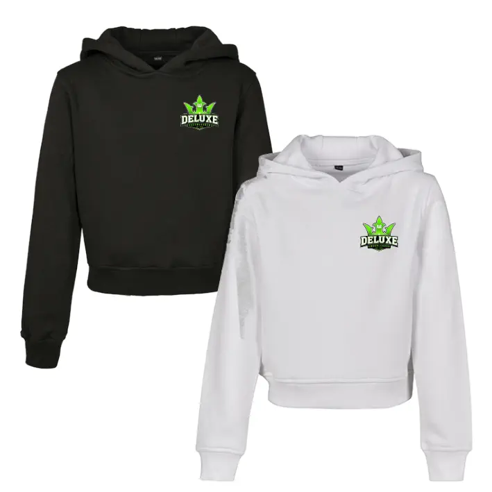 VFL Wolfsburg Deluxe Cheerleader Cropped Sweat Kids (Black/White)