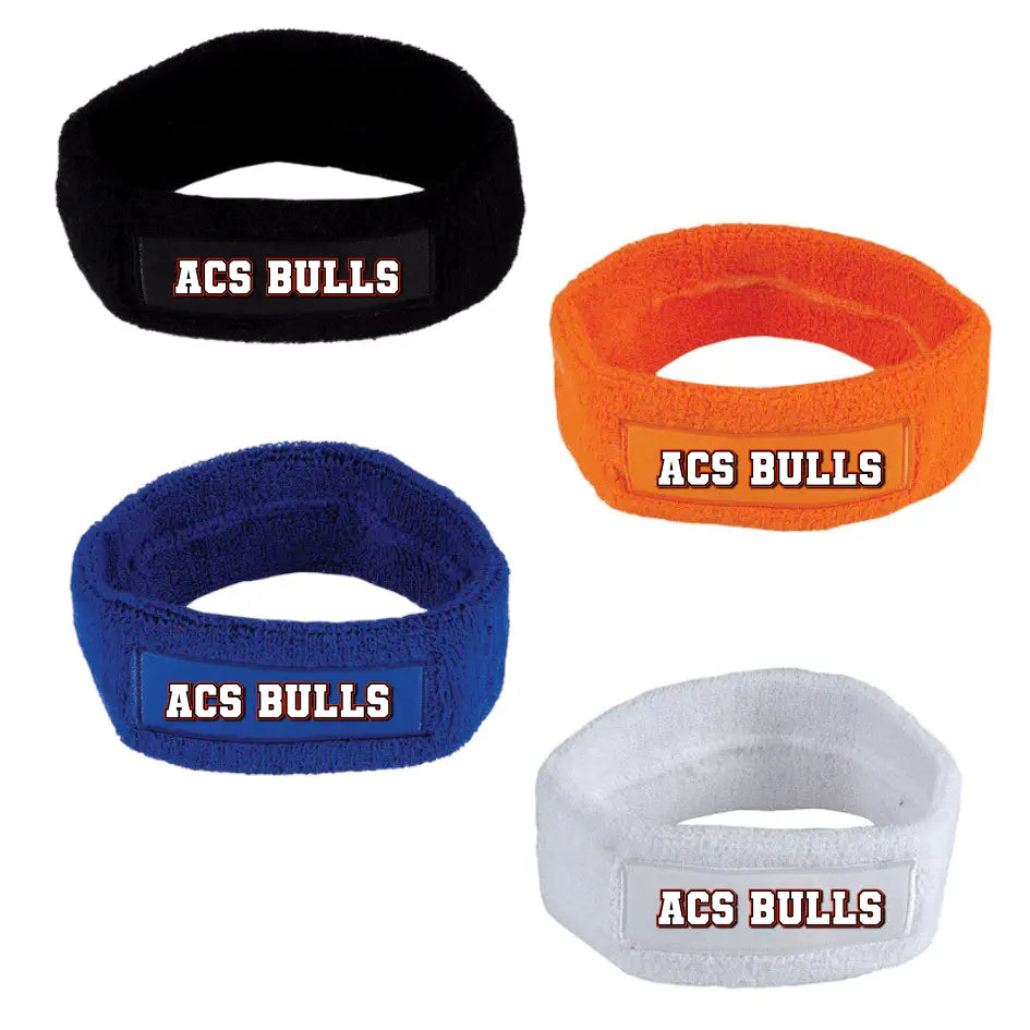 ACS Bulls Schweißband (Black / White / Royal Blue / Orange)