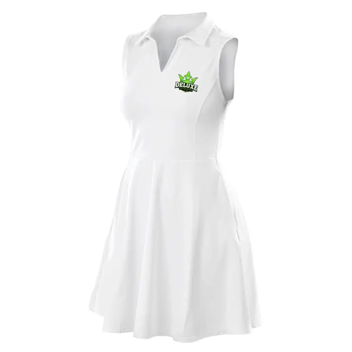 VFL Wolfsburg Deluxe Cheerleader Womans Fitness Dress (White)