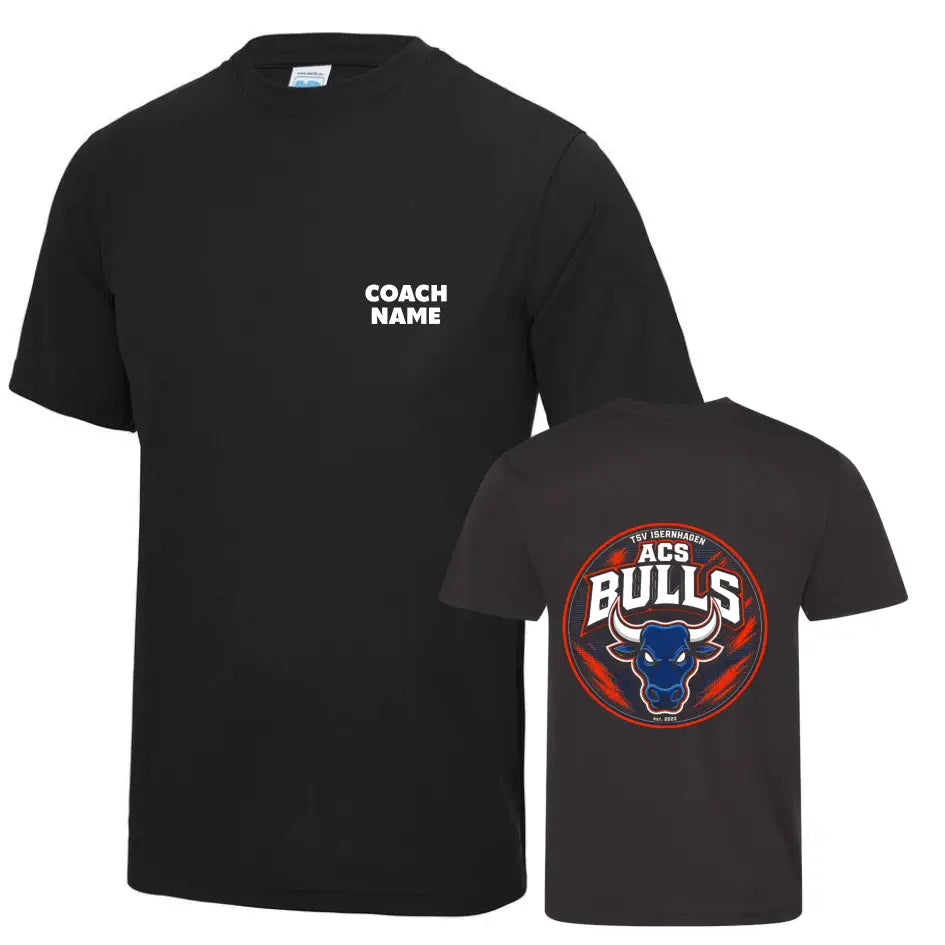 ACS Bulls Coach-Shirt (Black)