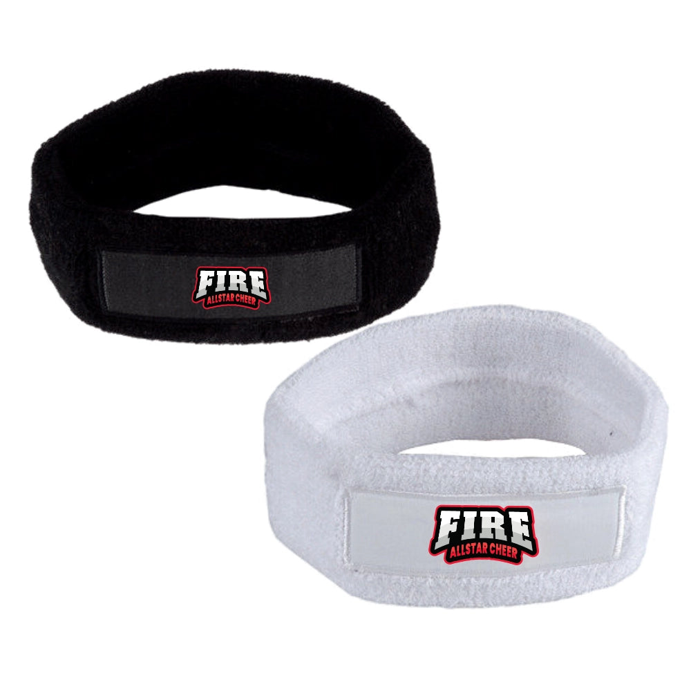 Fire Allstar Cheer Schweißband (Black/White)