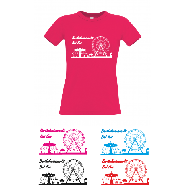 WOMAN T-Shirt mit Motiv Bartholomäusmarkt