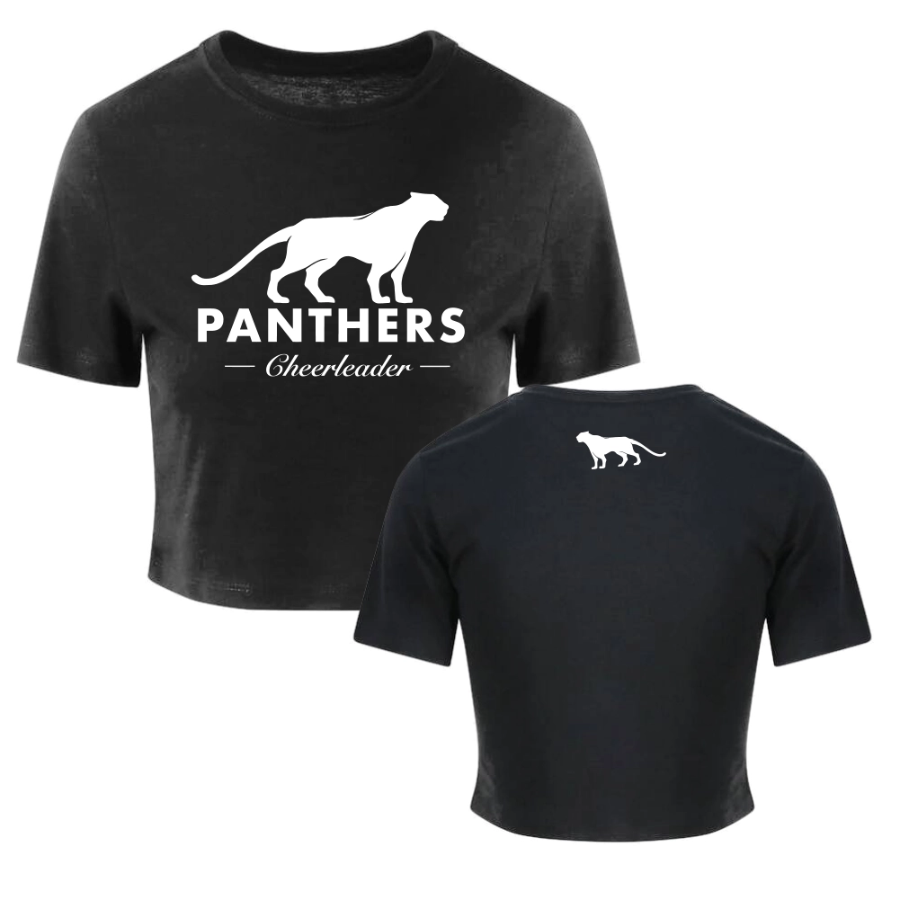 SVO Panthers Cropped Shirt (Black)