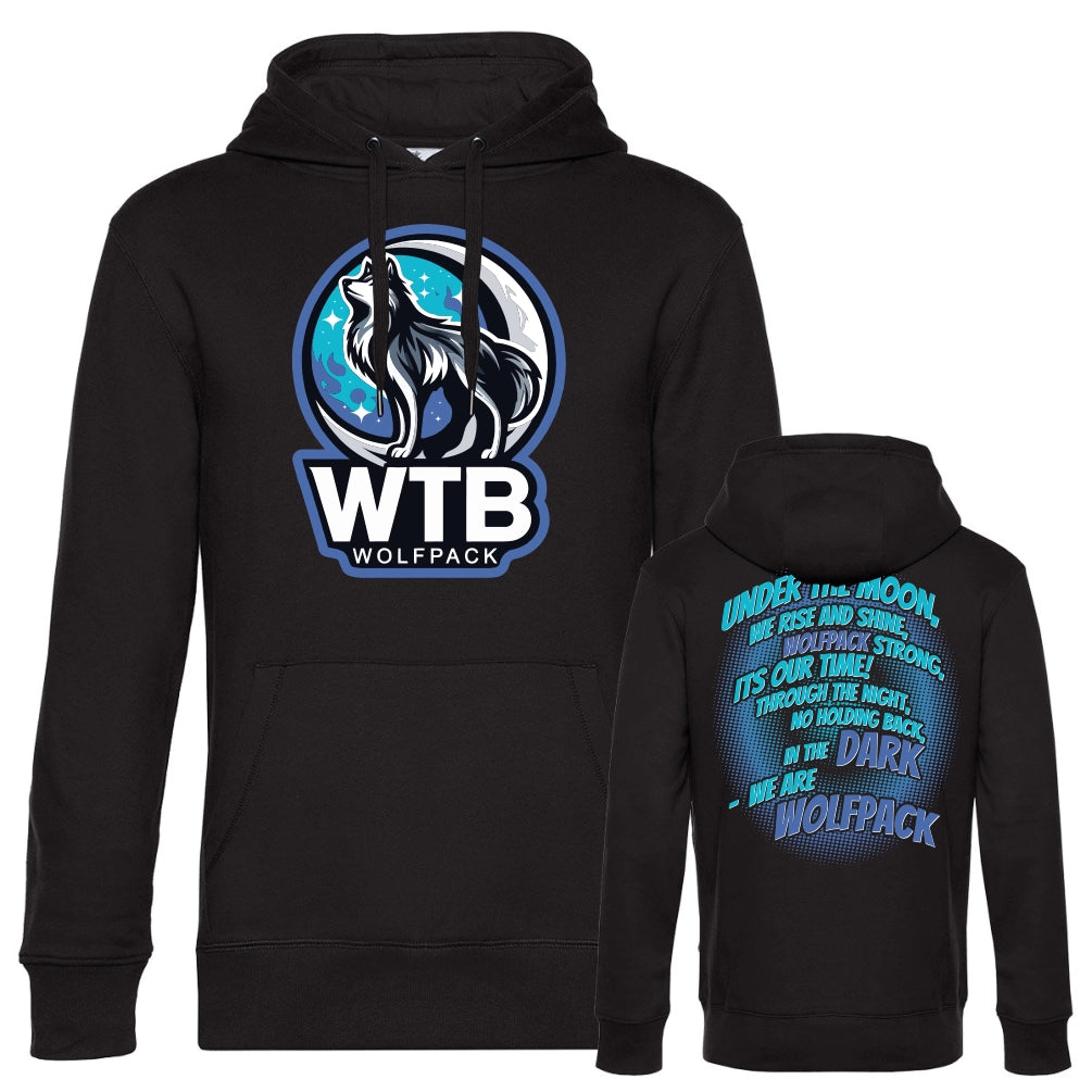 Wolfpack Cheerleading Hoodie (Deep Black)