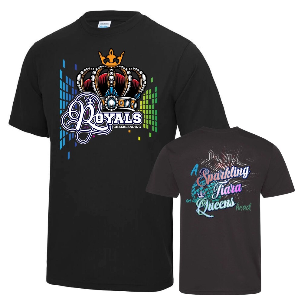 Royals Cheerleading Saisonshirt 23/24 (Black)
