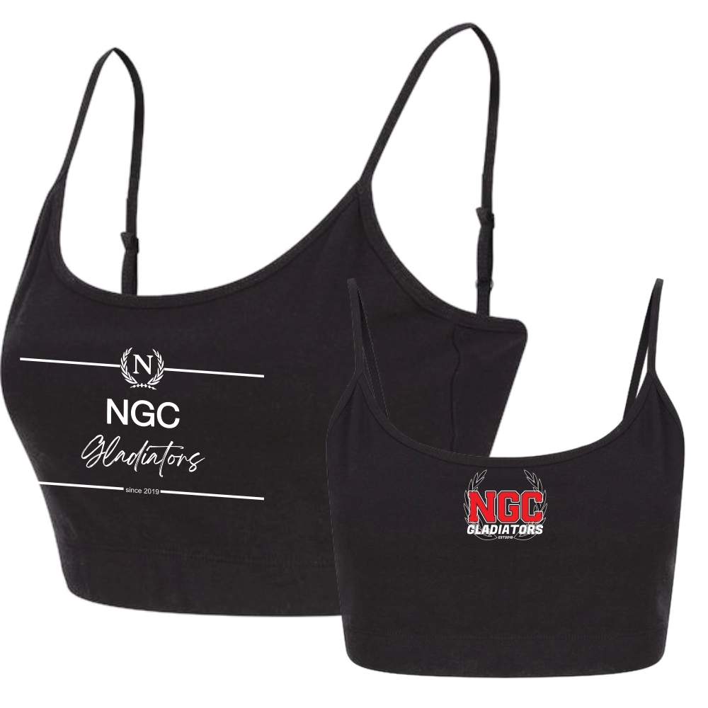 Neuss Gladiators Cheerleader Cropped Top (Black)