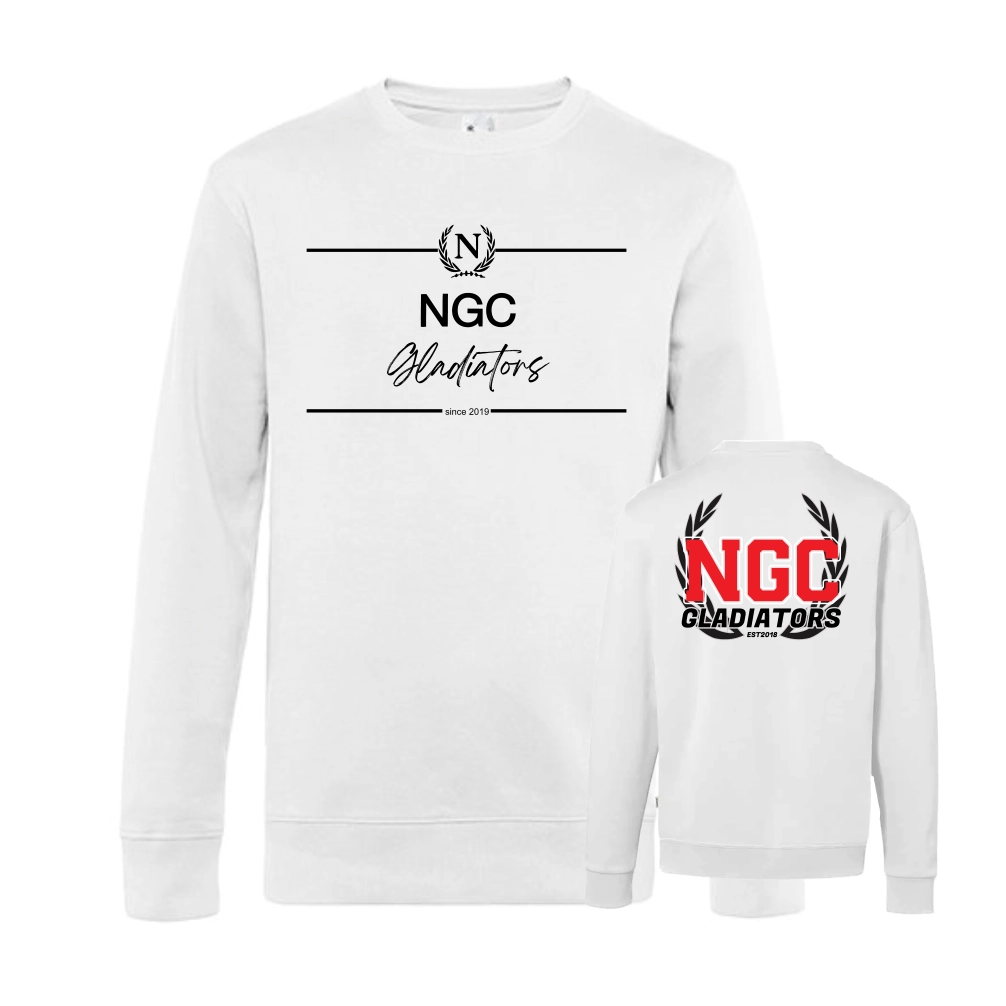 Neuss Gladiators Cheerleader King Crew Neck Pullover (White)