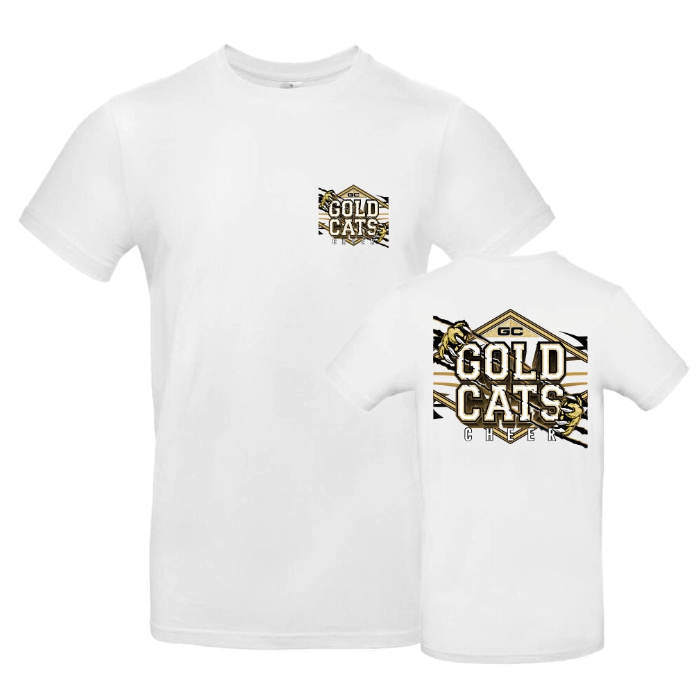 Gold Cats T-Shirt (White)