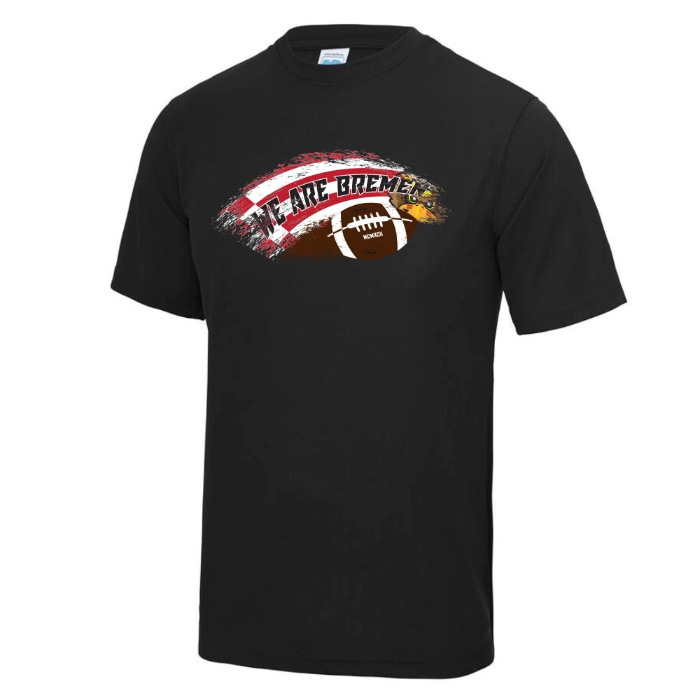 Bremen Firebirds Football “We Are Bremen” Shirt (Black)