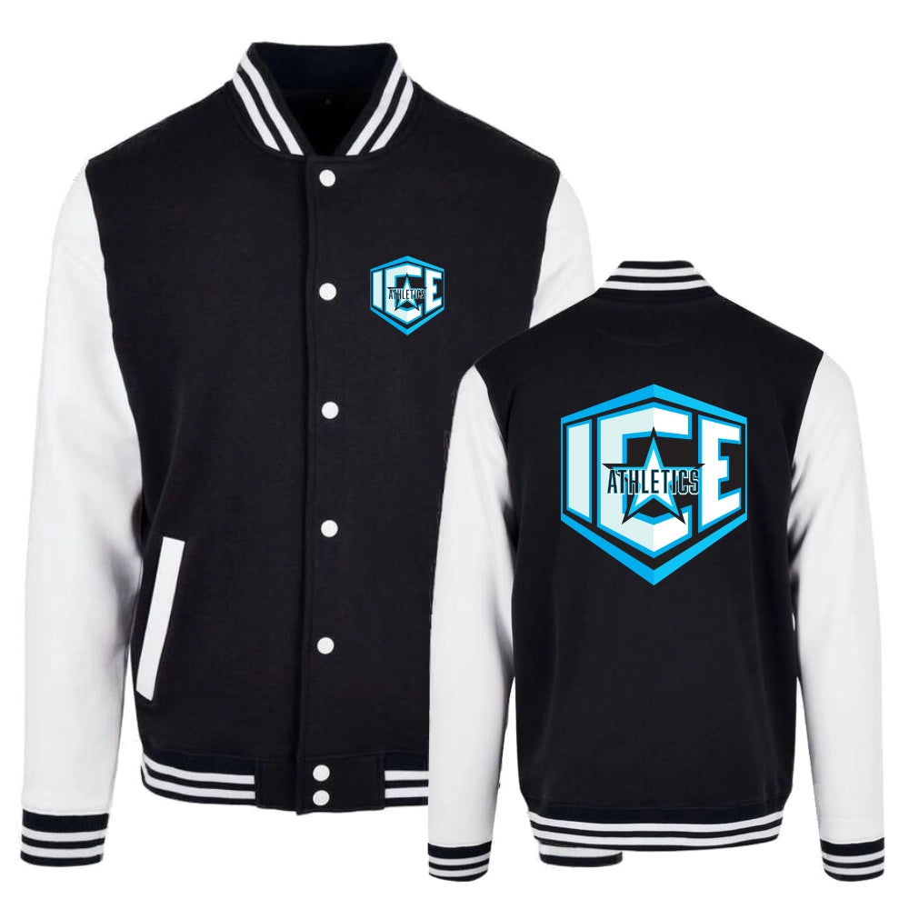 ICE Athletics College Jacke (Black/White)