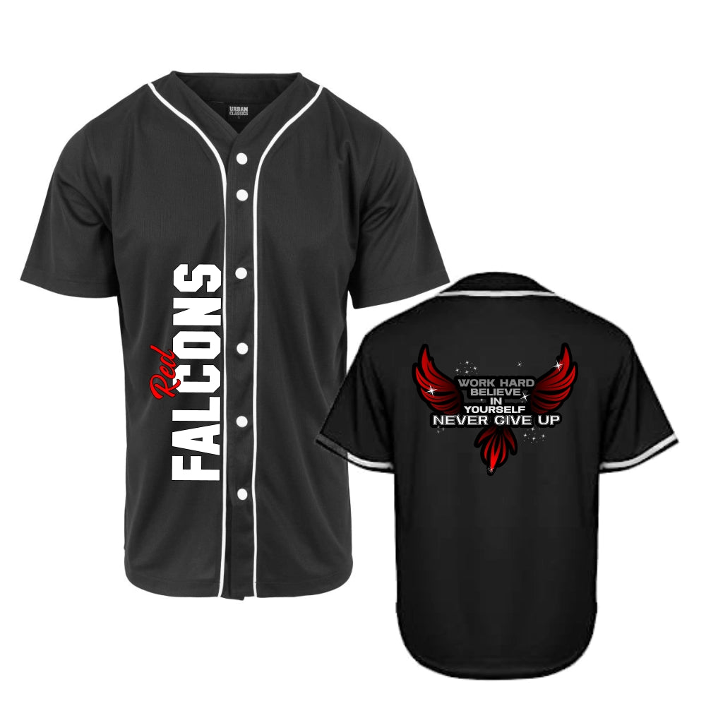 Red Falcons Jersey (Black)