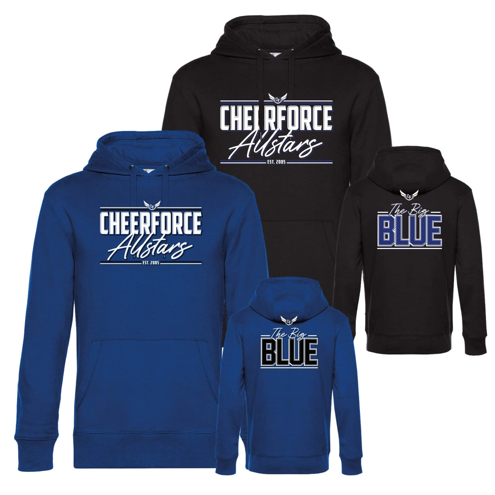Cheerforce Koblenz Hoodie (Royal Blue/Deep Black)