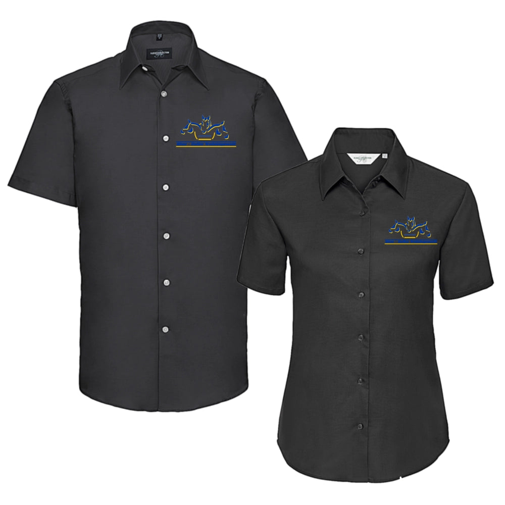 Dual-Aktivierung Trainer Oxford Shirt (Black)
