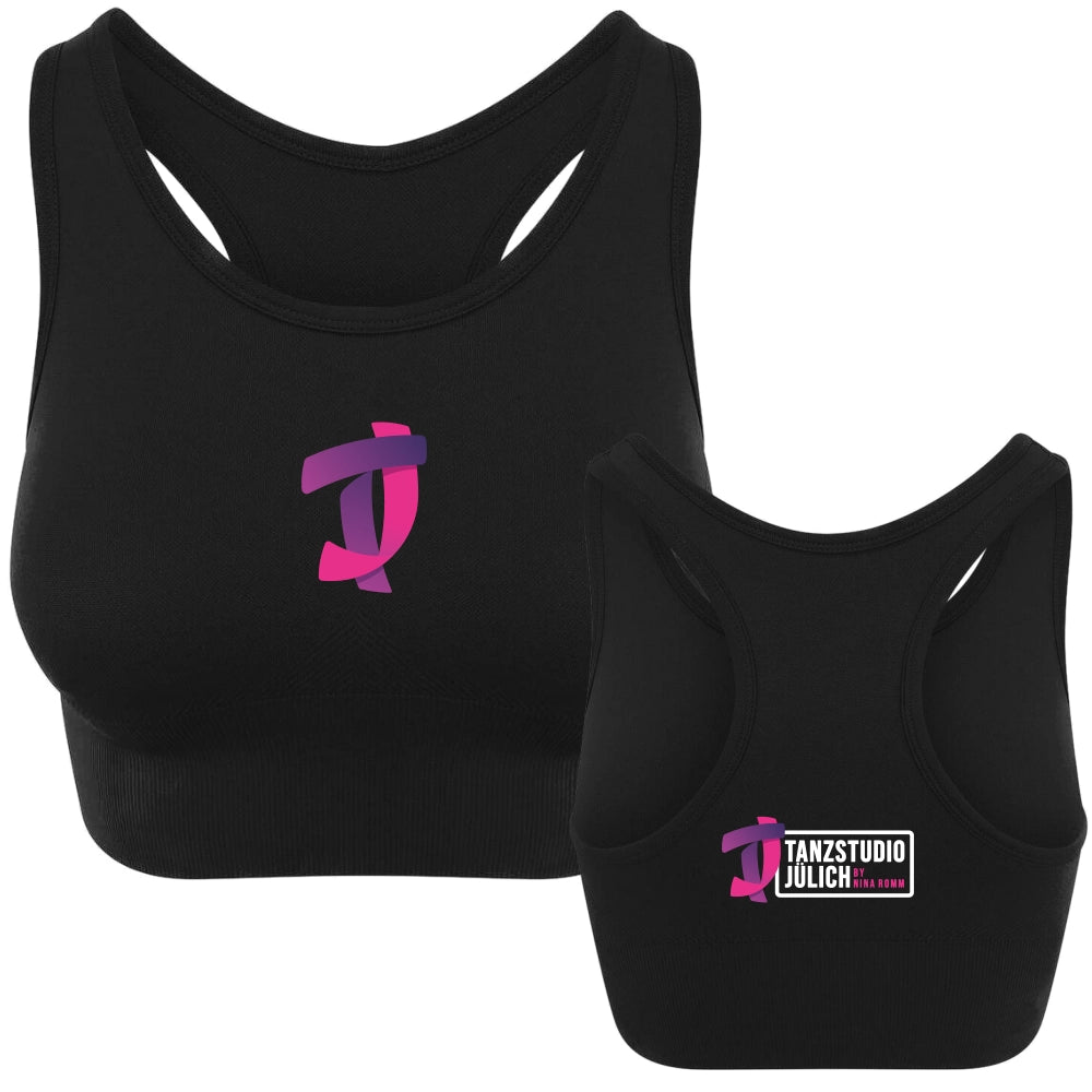 Tanzstudio Jülich Sporttop/Bra (Black)