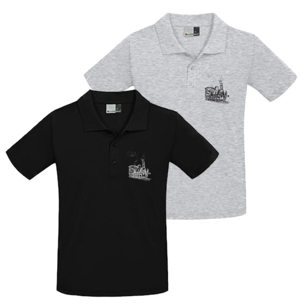 MEC Rhein-Lahn e.V. Poloshirt mit Stick (Black/Sports Grey)