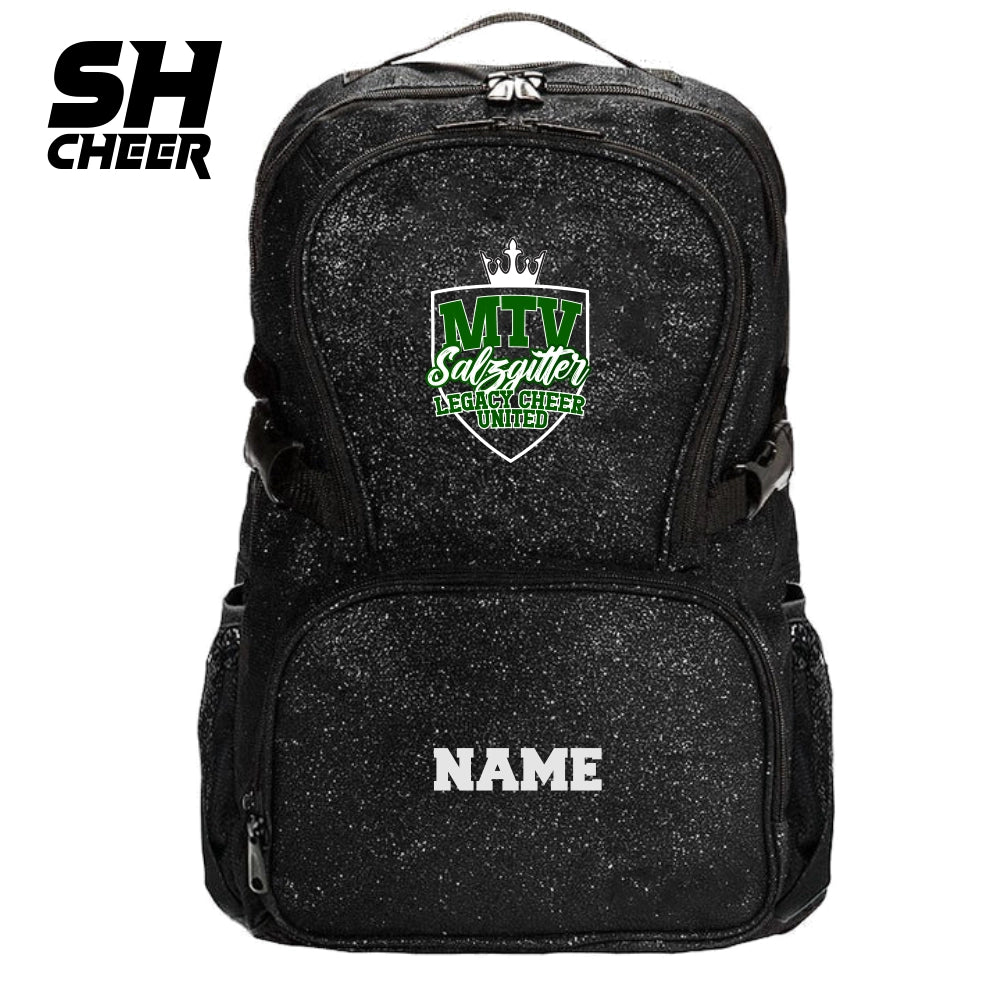MTV Salzgitter SHCheer Glitter Backpack (Black)
