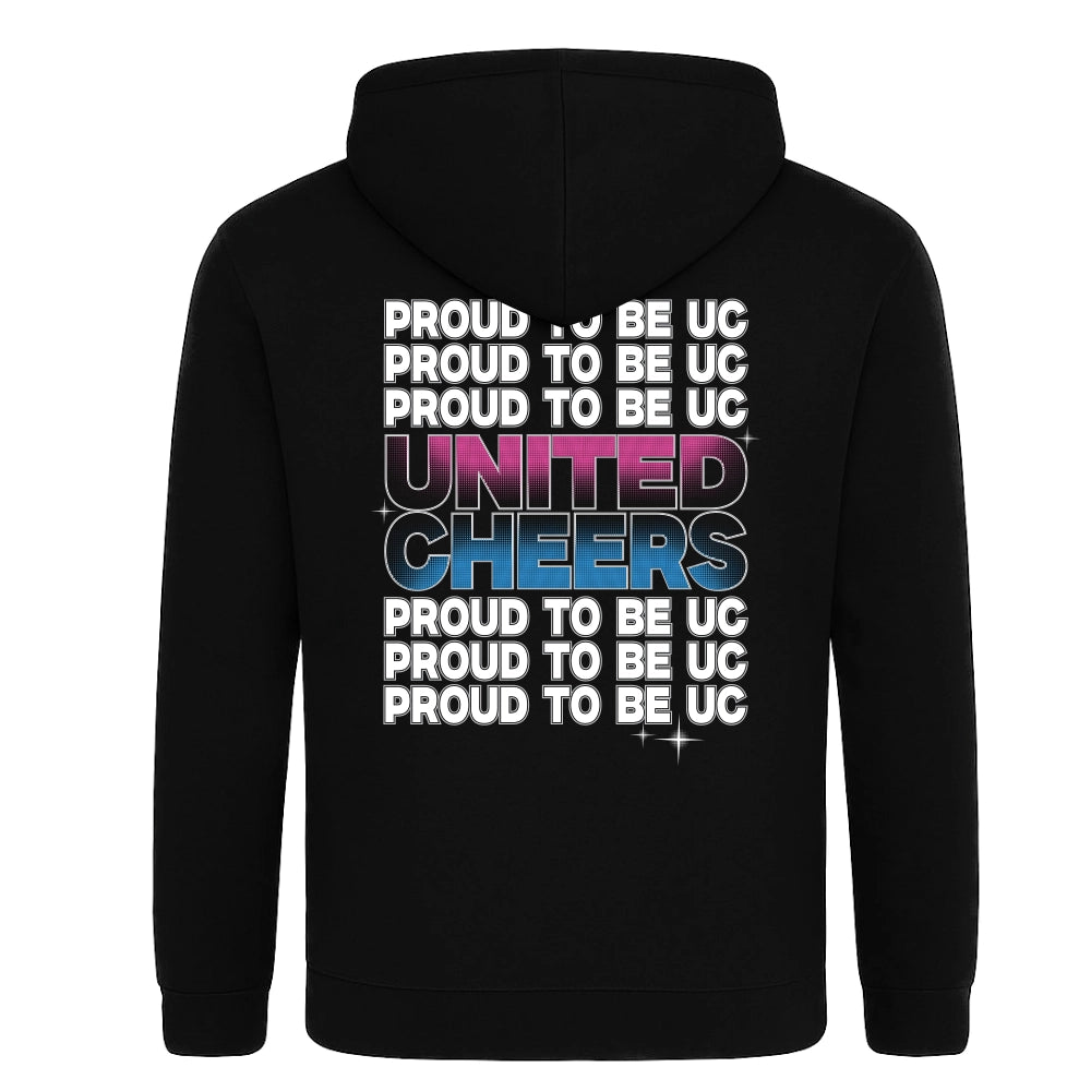 United Cheers Teamhoodie (Deep Black)
